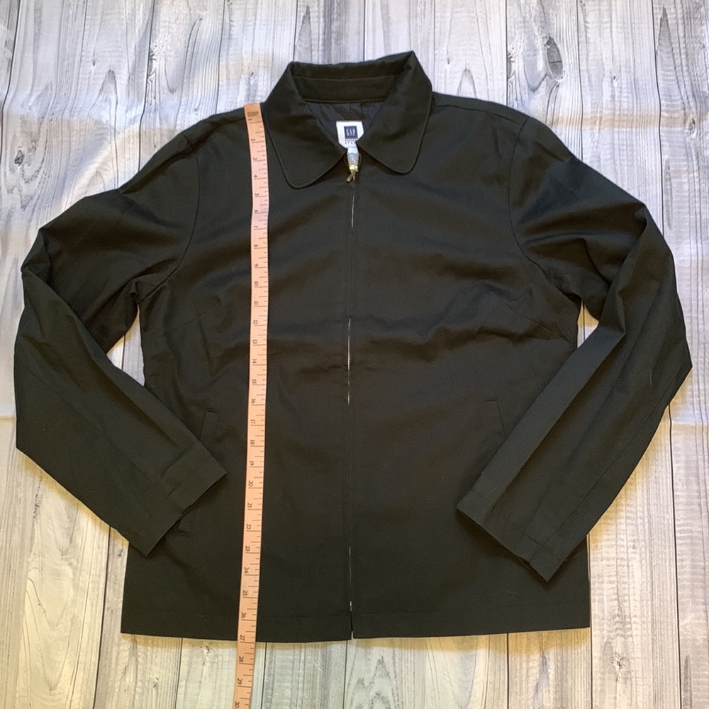 Gap Factory Store Black Lightweight Jacket Size Large - Picture 5 of 6
